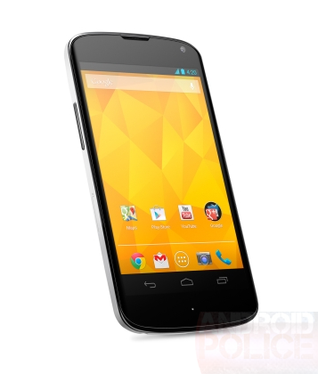 Google Nexus 4 blanco